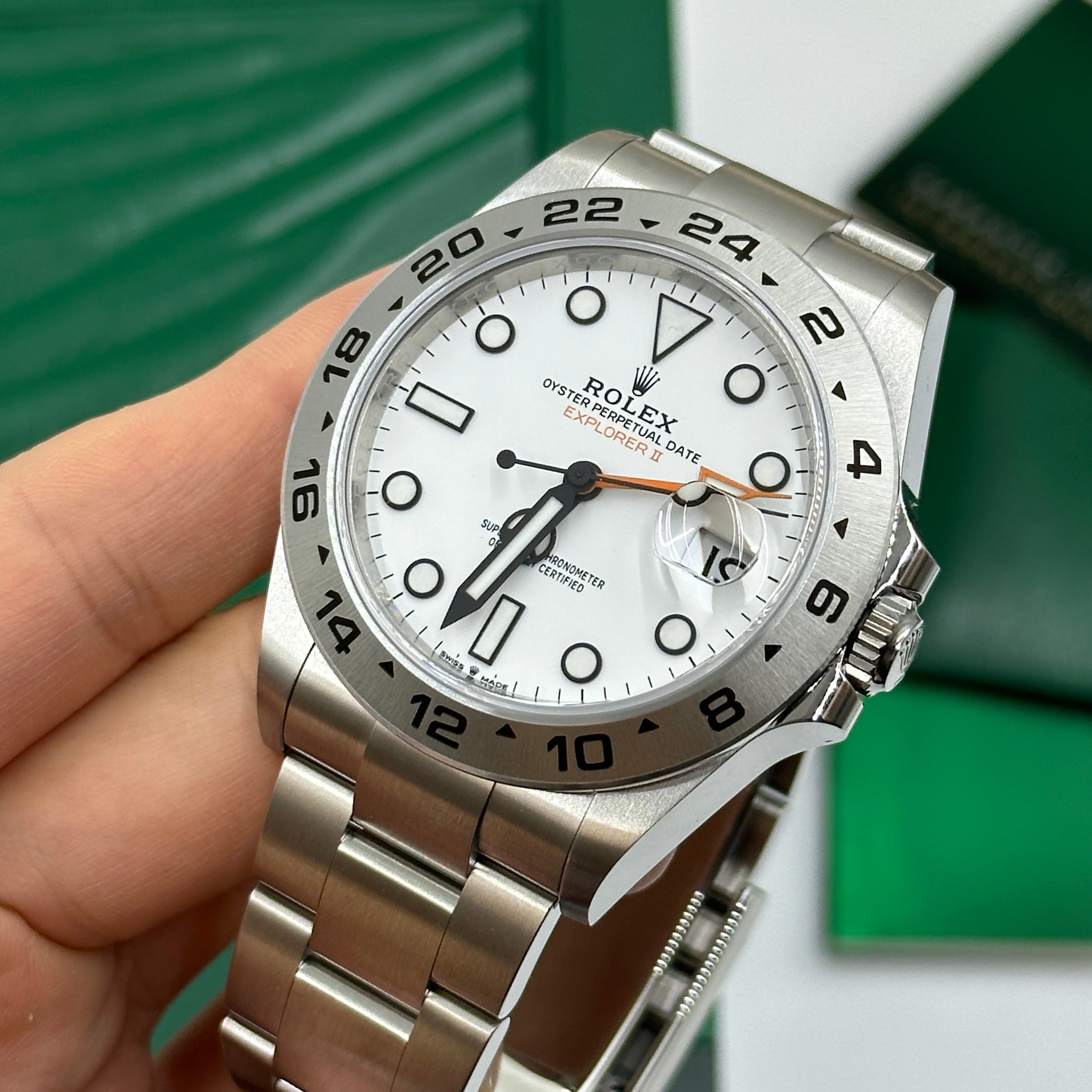 Rolex Explorer II 42 mm 226570 Weiß 2025