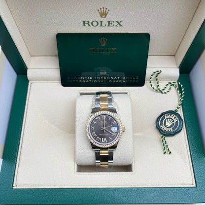 Rolex Datejust 31 278383RBR Grau VI Roman Oyster 2025