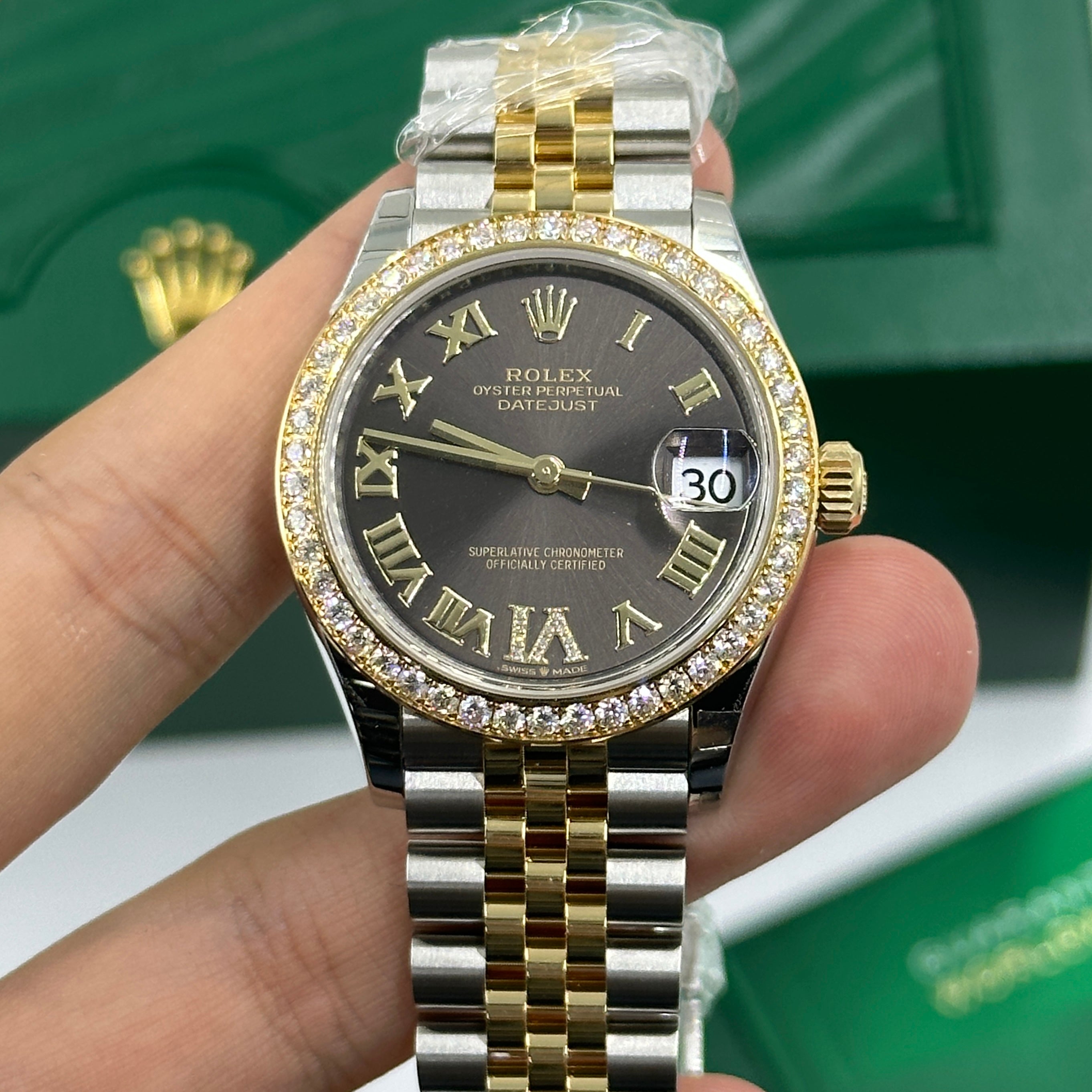 Rolex Datejust 31 278383RBR Grau VI Römisches Jubiläum 2025