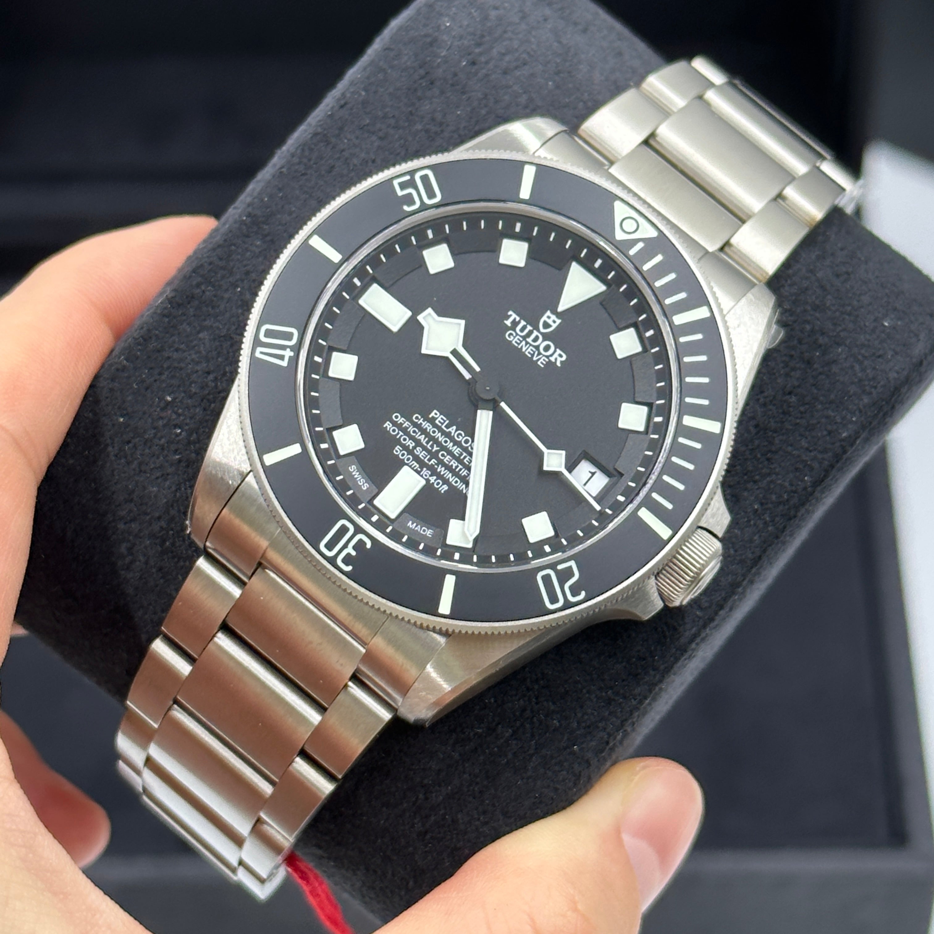 Tudor Pelagos 42 mm 25600Tn-0001 Schwarzer Stahl 2023