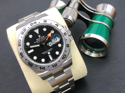 Rolex Explorer II 42 mm 216570 Schwarz 2020