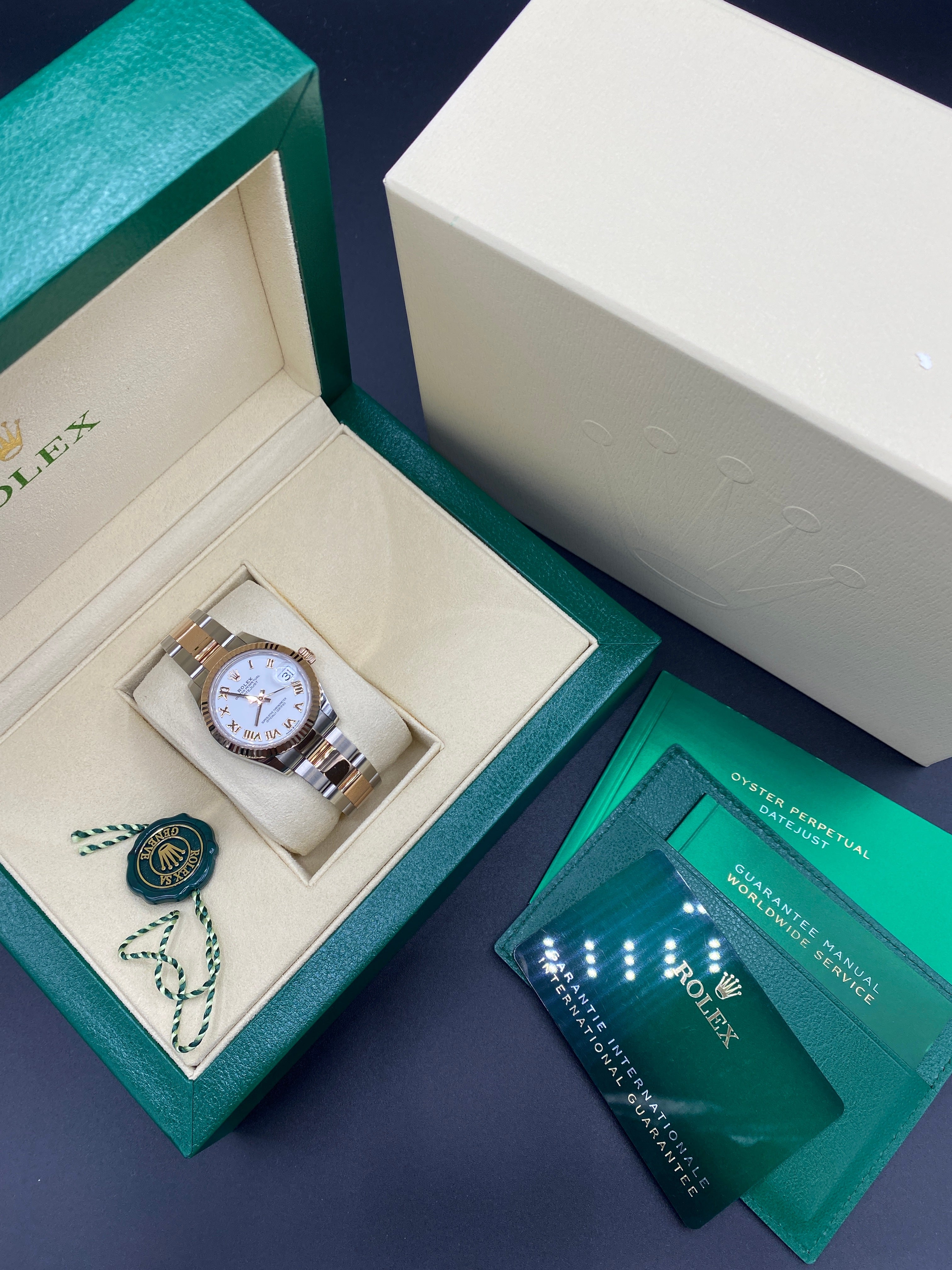 Rolex Datejust 31 278271 Weiße römische Auster 2025