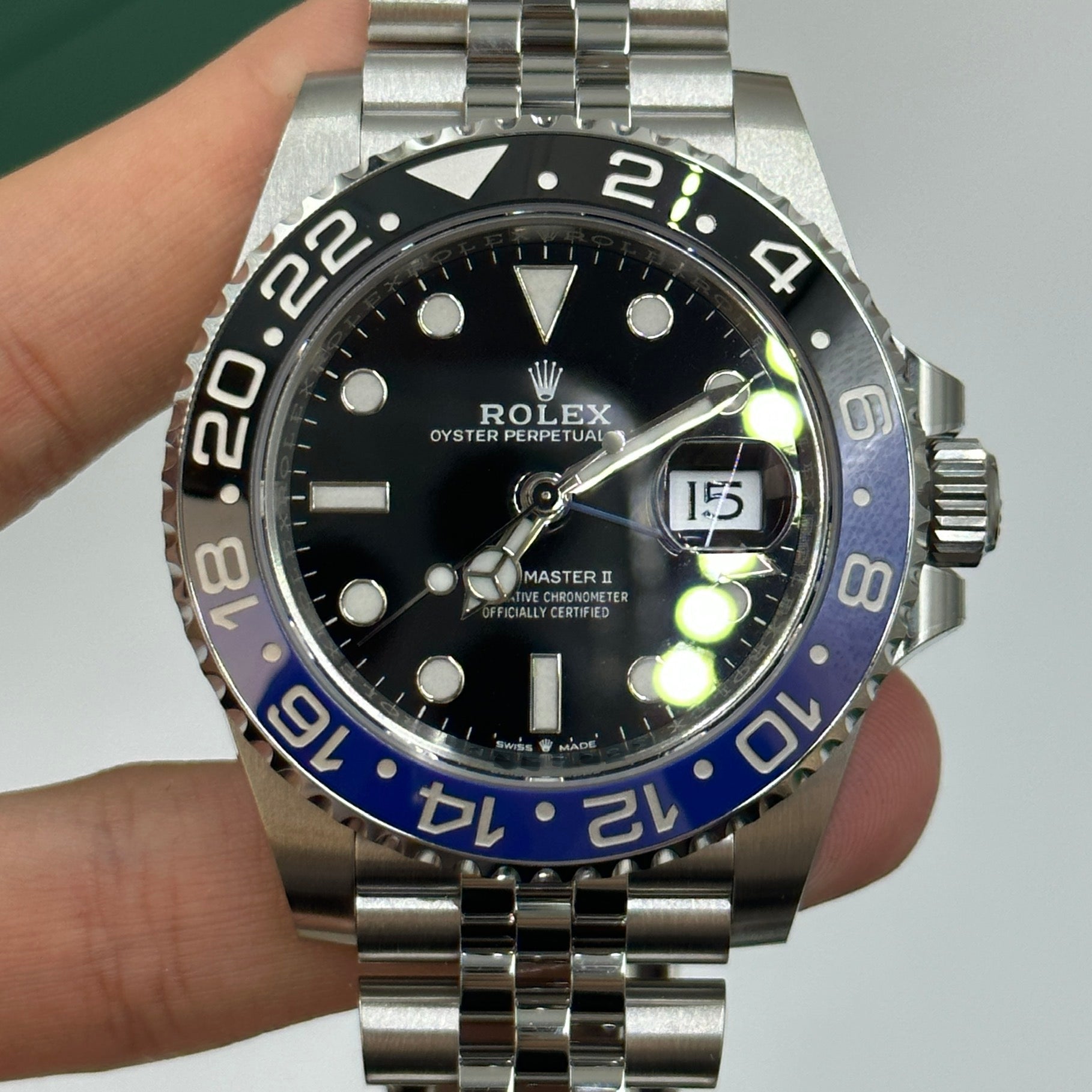 Rolex GMT-Master II 40mm 126710Blnr Jubilee 2024