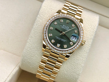 Rolex Datejust 31 278288RBR Diamonds Green m278288rbr-0007 2026