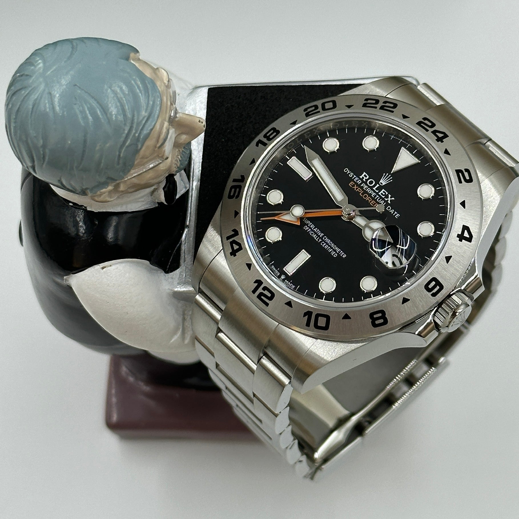 Rolex Explorer II 42 mm 226570 Schwarz 2023