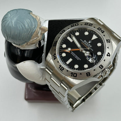 Rolex Explorer II 42 mm 226570 Schwarz 2023