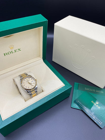 Rolex Datejust 36 126203G Champ Palm Oyster 2024