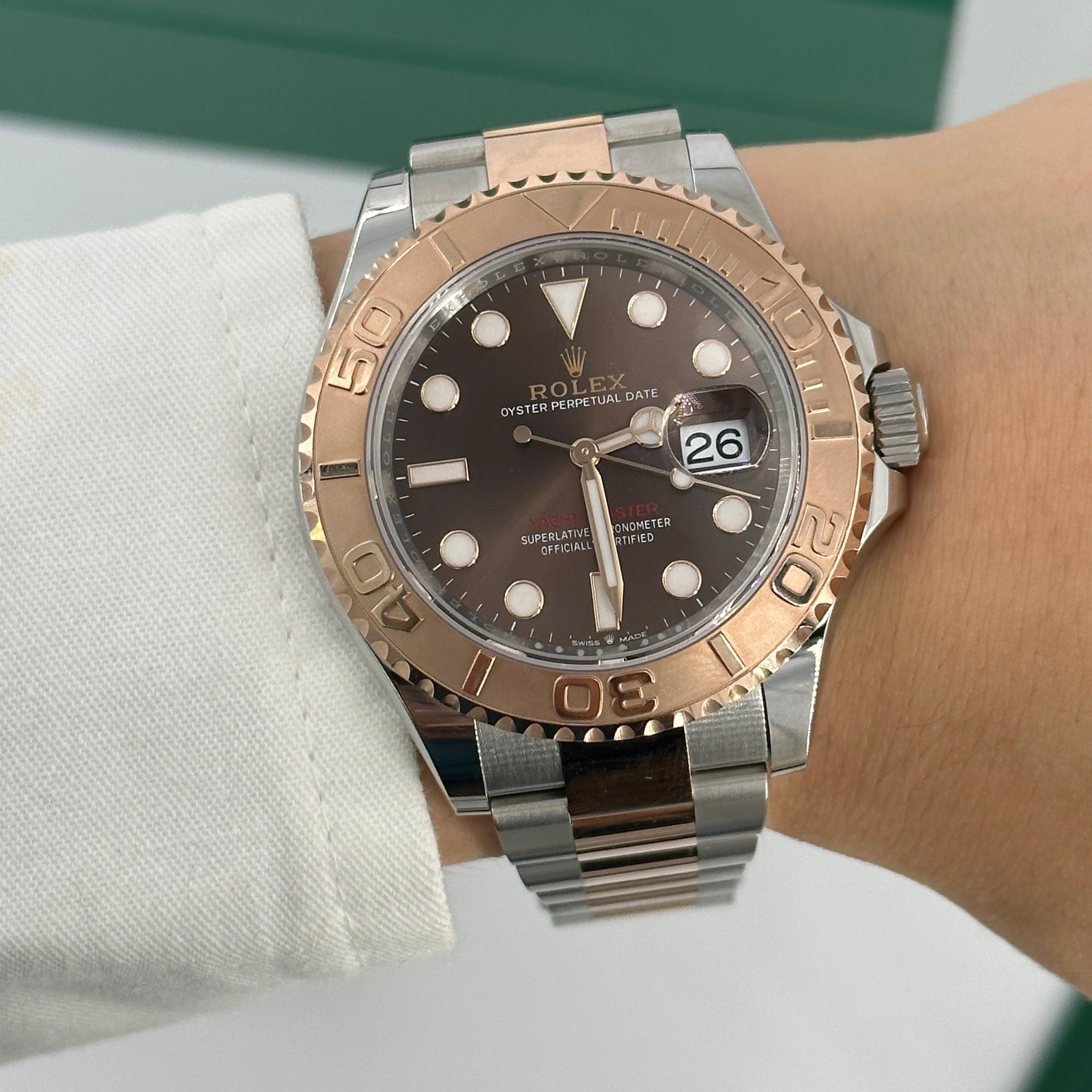 Rolex Yacht-Master 40mm 126621 Choc 2025