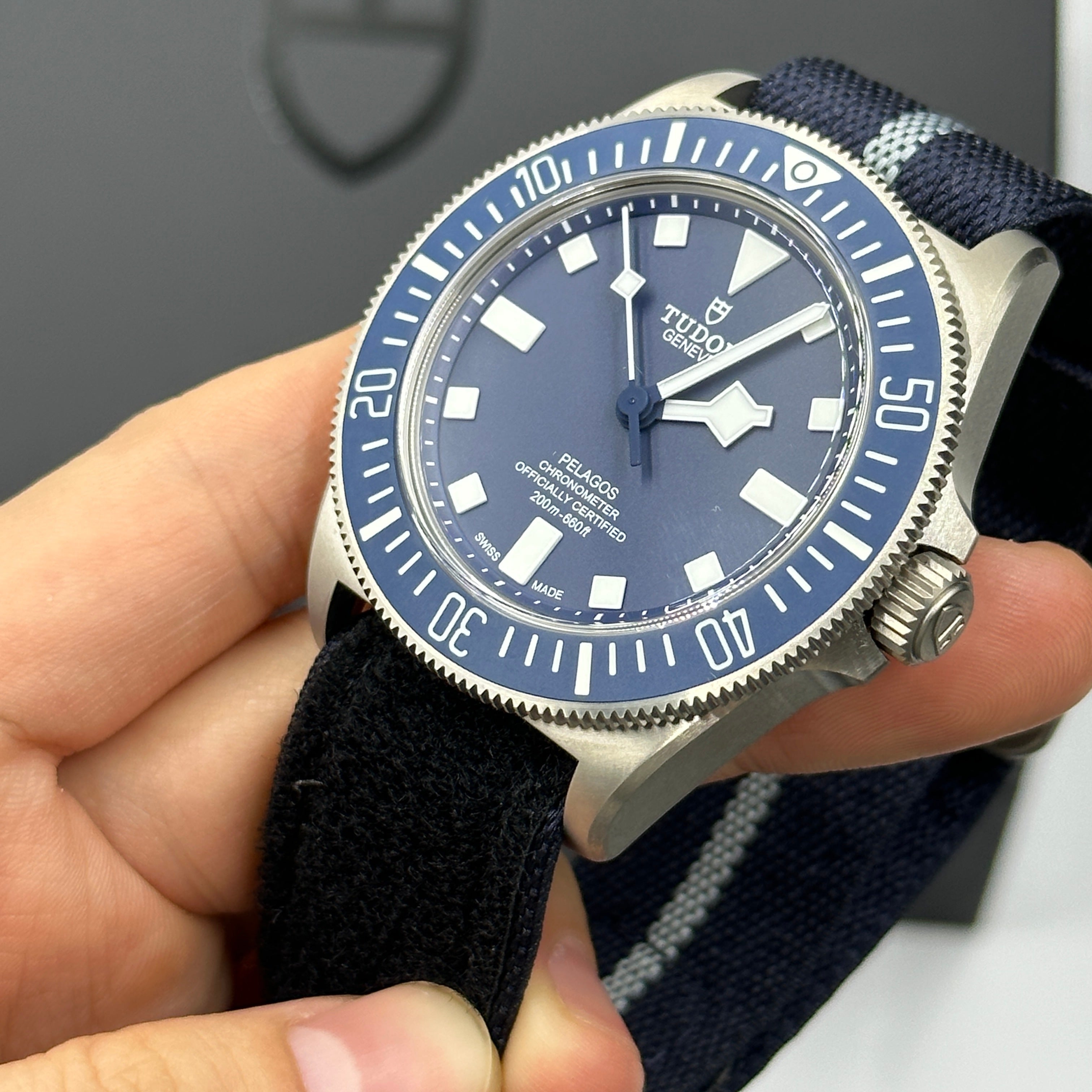 Tudor Pelagos FXD 42 mm 25707B/23-0001 Blauer Stoff 2024
