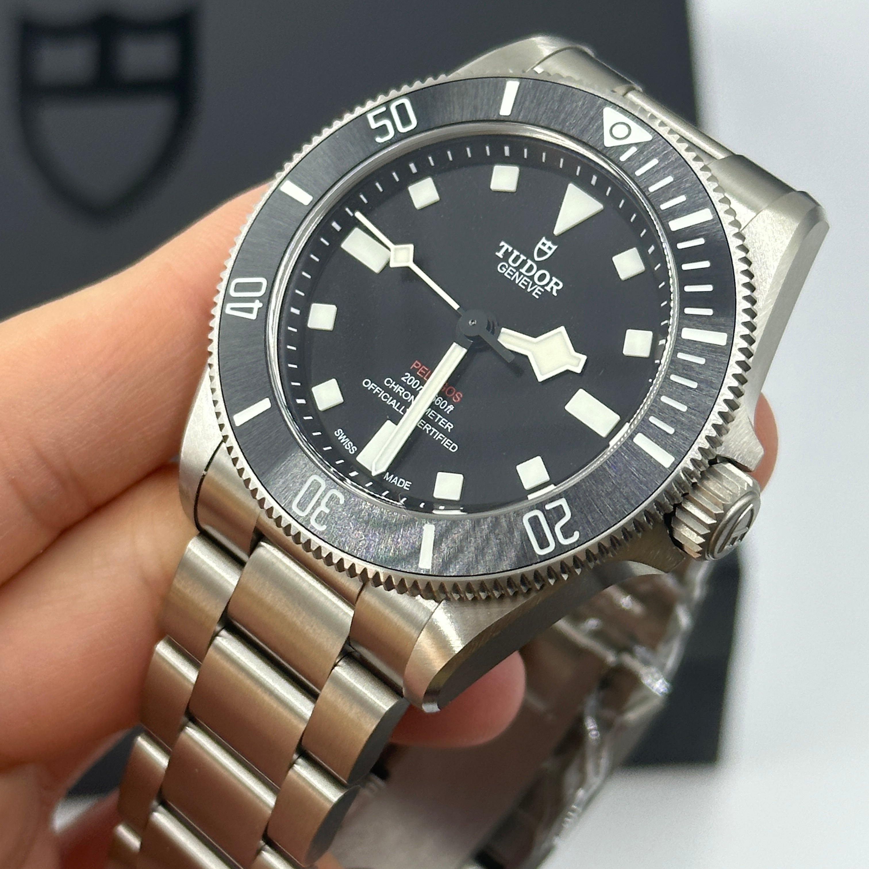 Tudor Pelagos 39 39 mm 25407N-0001 Schwarzer Stahl 2025 JWX