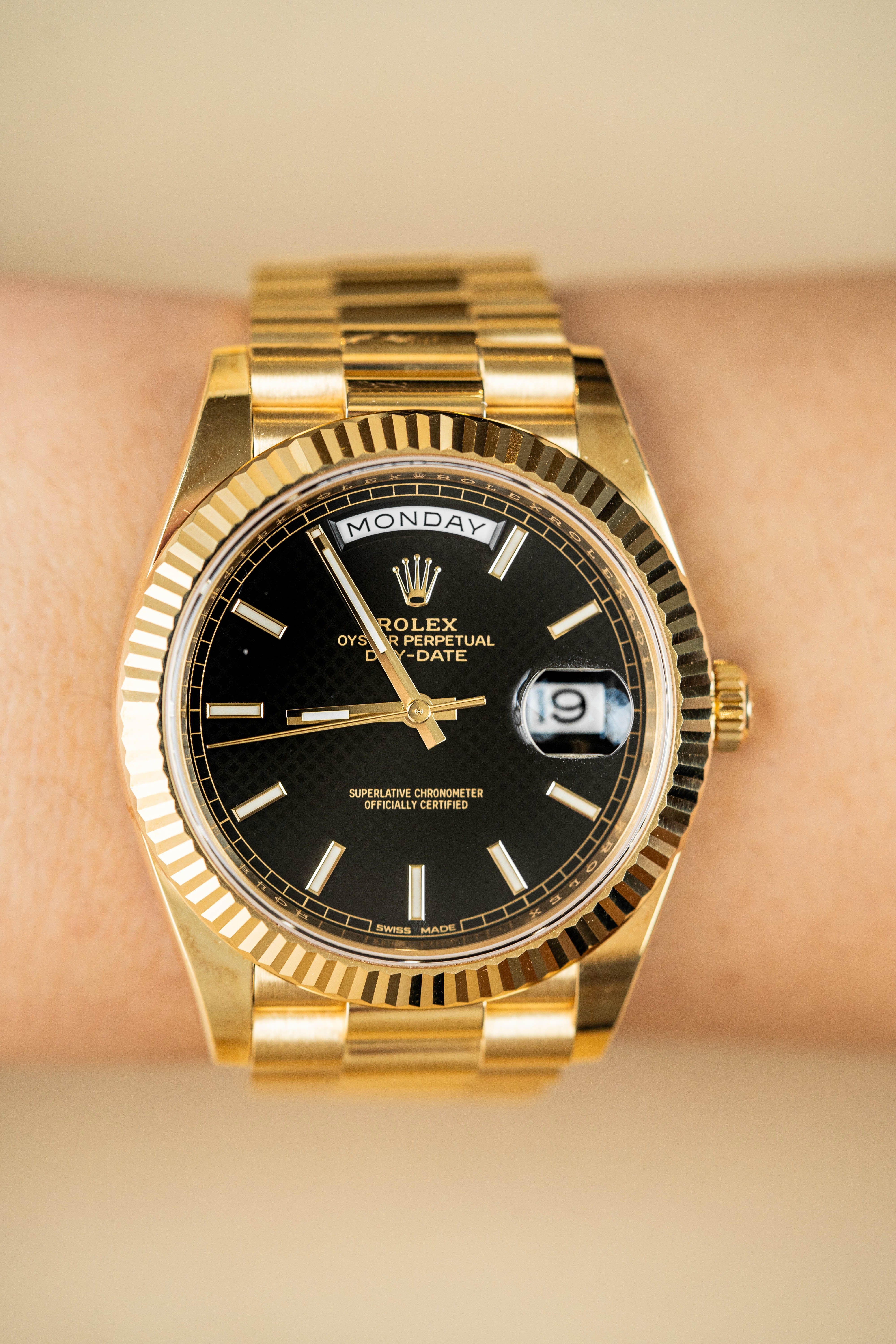 Rolex Day-Date 40 40 mm 228238 Schwarzer Index 2023