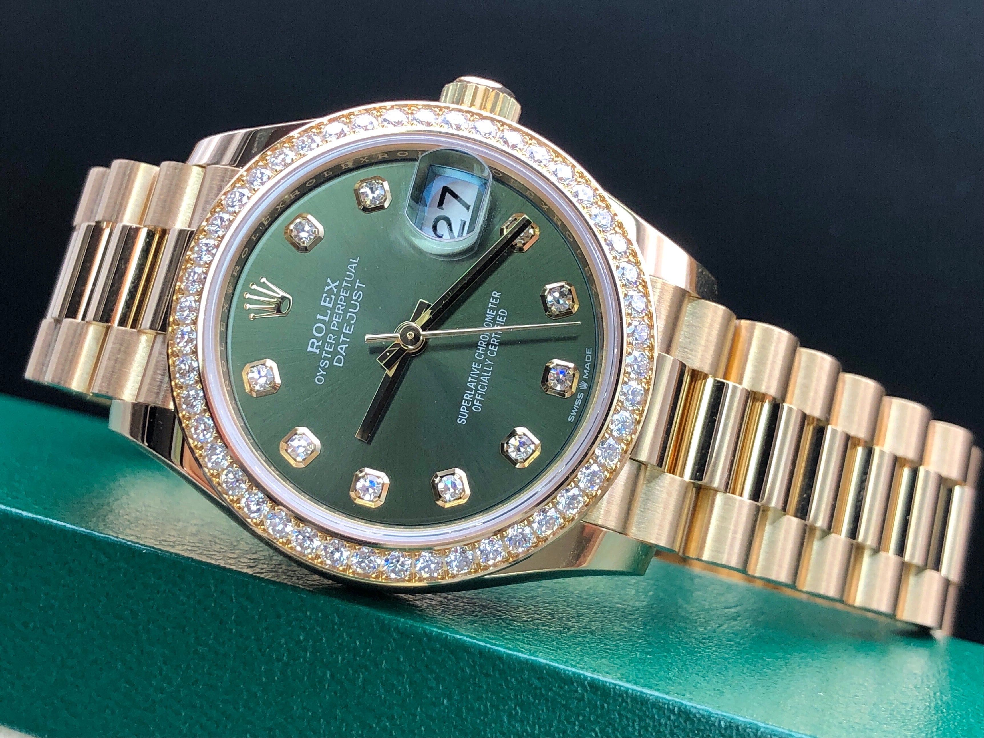 Rolex Datejust 31 278288RBR Diamonds Green m278288rbr-0007 2026