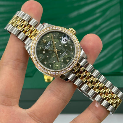 Rolex Datejust 31 278383RBR Grünes Blumenjubiläum 2023