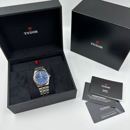 Tudor Tudor Royal 38 mm 28500-0006 Blaue Diamanten Stahl 2024