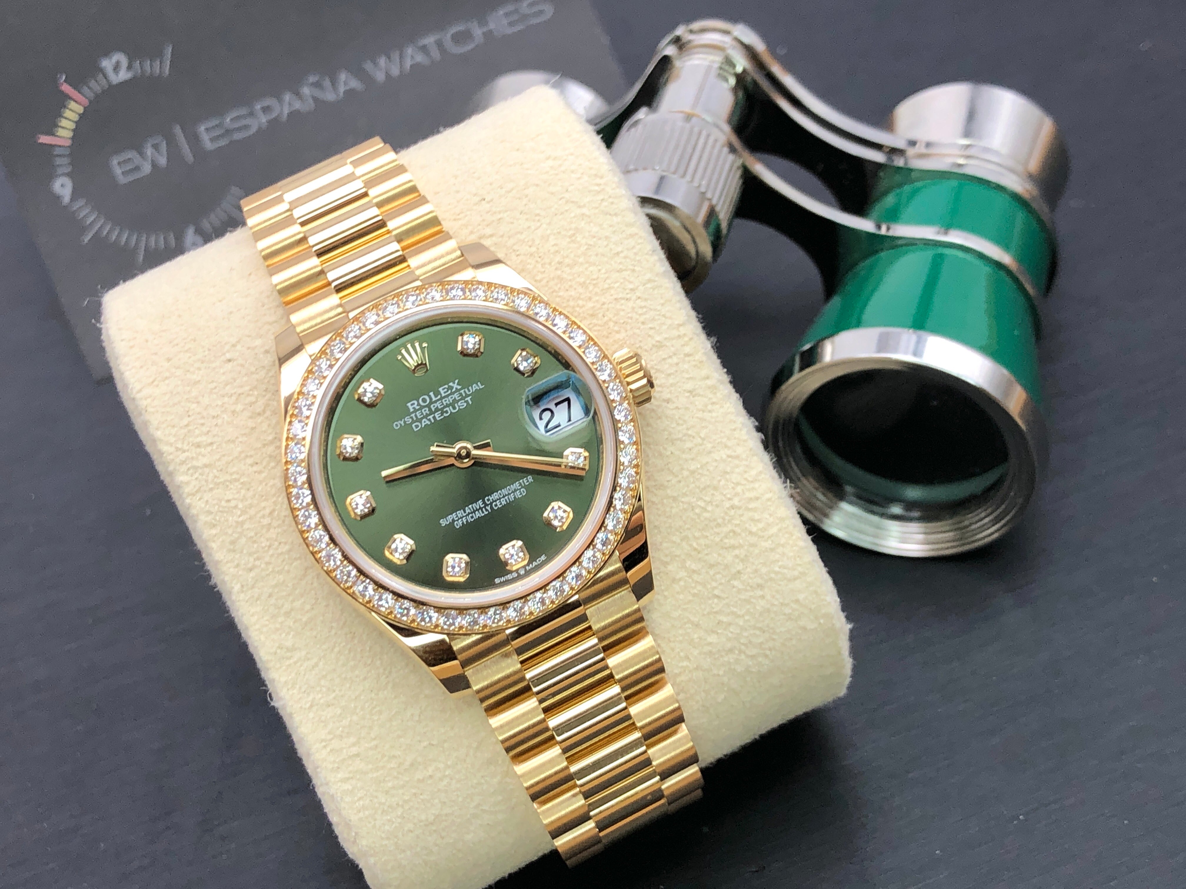 Rolex Datejust 31 278288RBR Diamonds Green m278288rbr-0007 2026