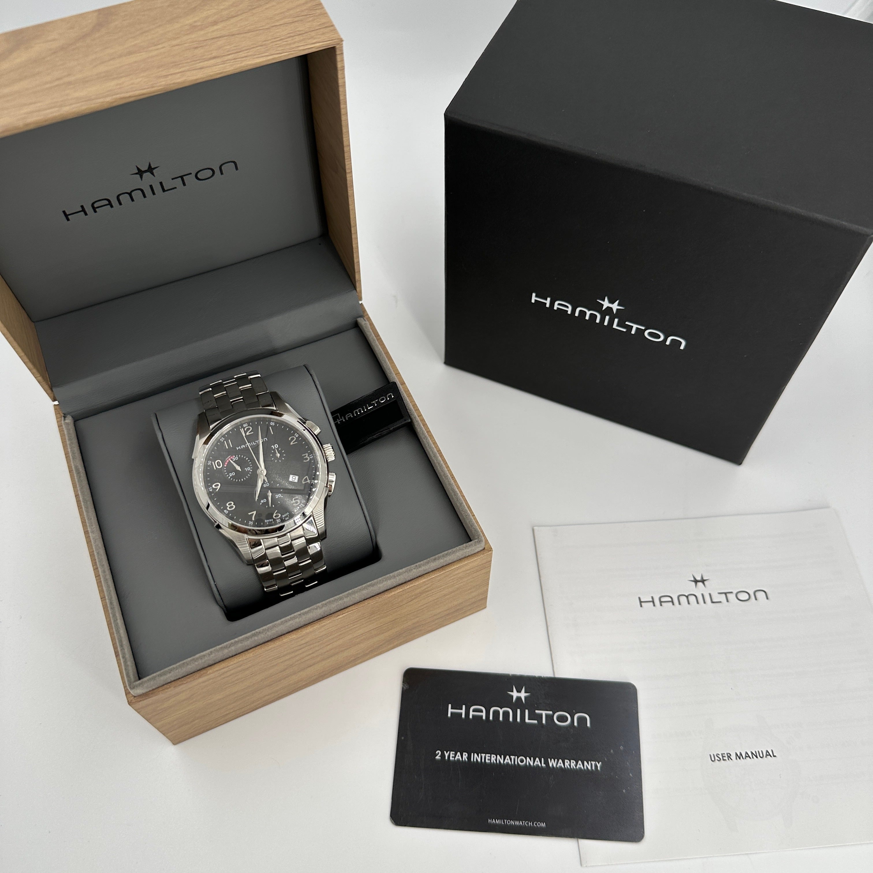 Hamilton Jazzmaster Thinline Chrono Quartz 43mm H38612133 2024