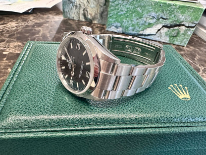 Rolex Explorer 114270 Schwarz