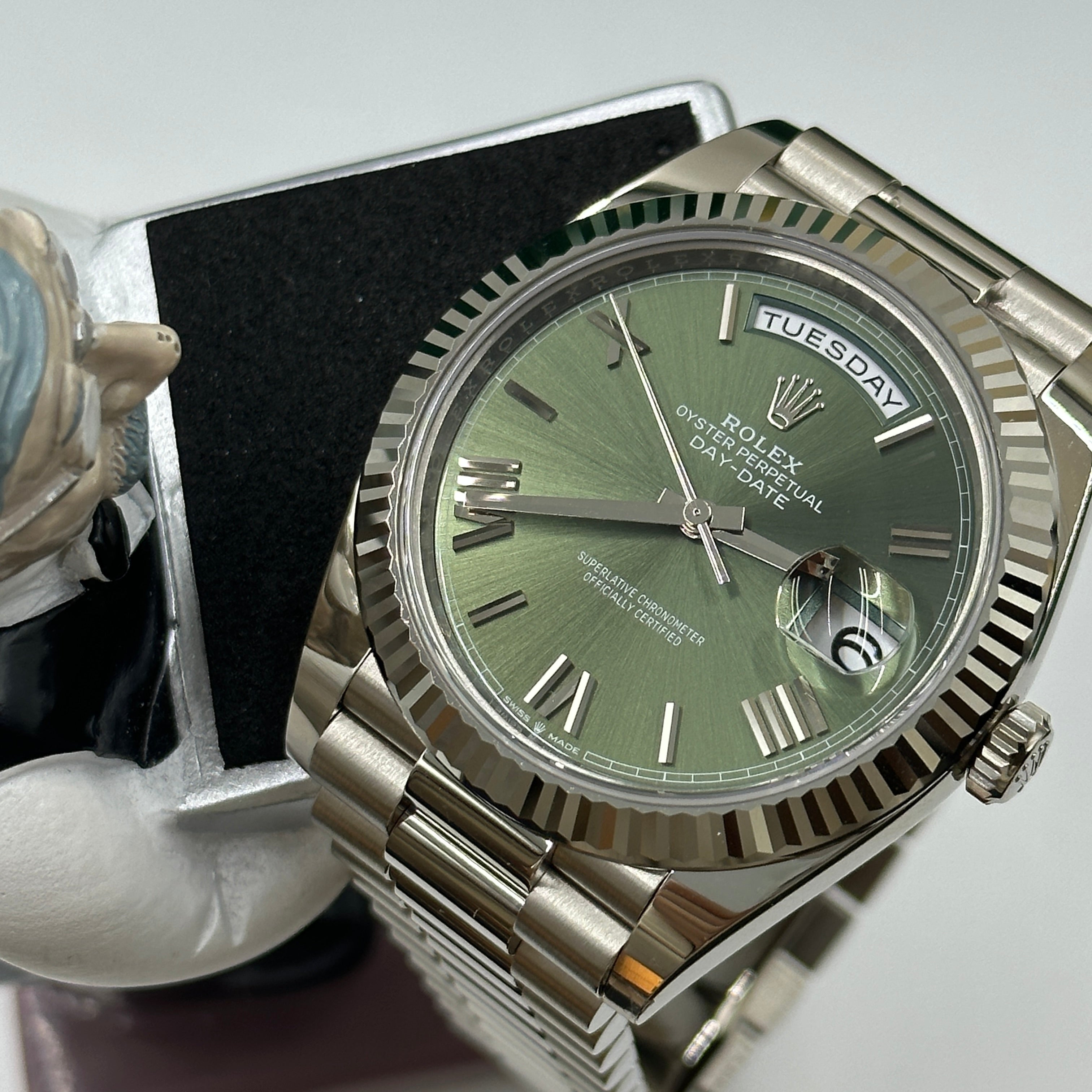 Rolex Day-Date 40 40 mm 228239 Grün Roman 2024
