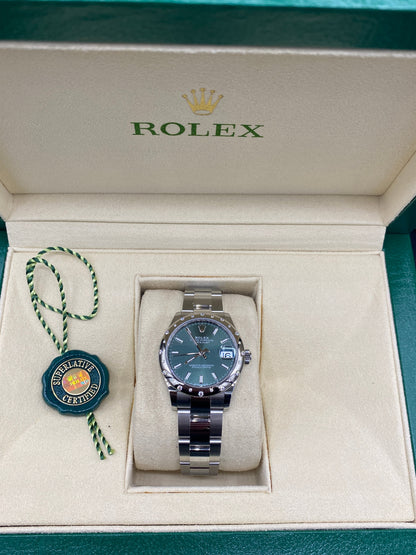 Rolex Datejust 31 278344RBR Grüner Index Oyster 2024