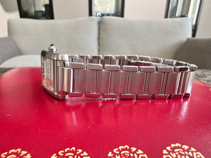 Cartier Tank Francaise 2384 Weiß