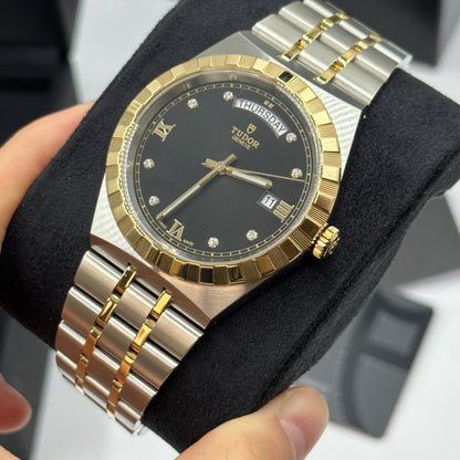 Tudor Tudor Royal 41 mm 28603-0005 Schwarze Diamanten 2023