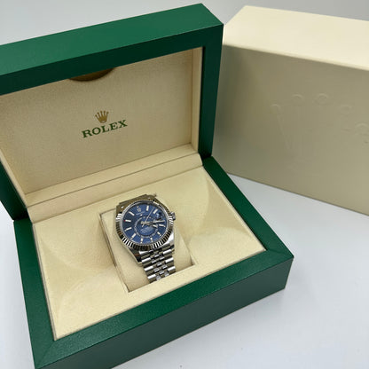 Rolex Sky-Dweller 42 mm 336934 Blaues Jubiläum 2023
