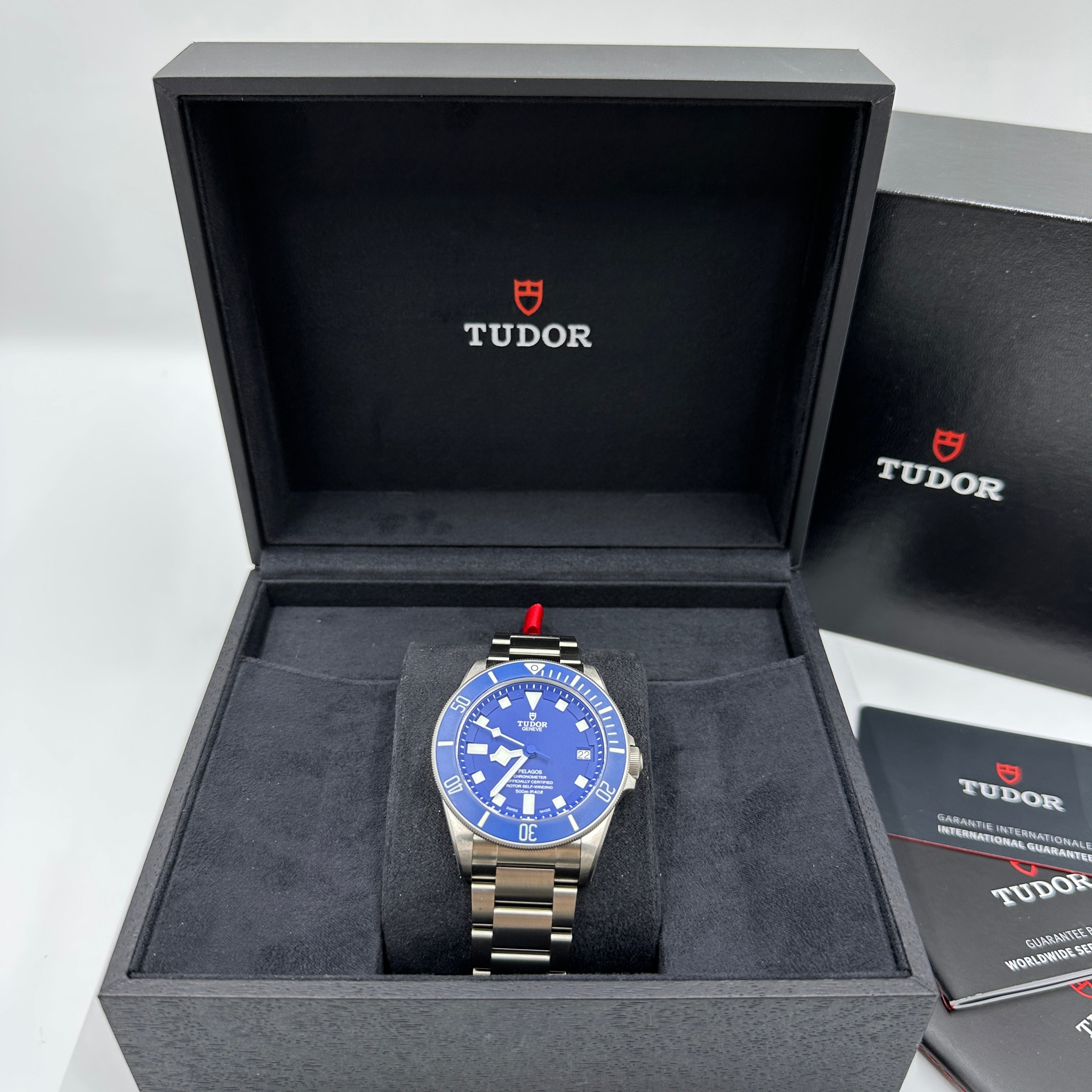Tudor Pelagos 42 mm 25600Tb-0001 Blauer Stahl 2023 JMB
