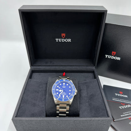 Tudor Pelagos 42 mm 25600Tb-0001 Blauer Stahl 2023 JMB