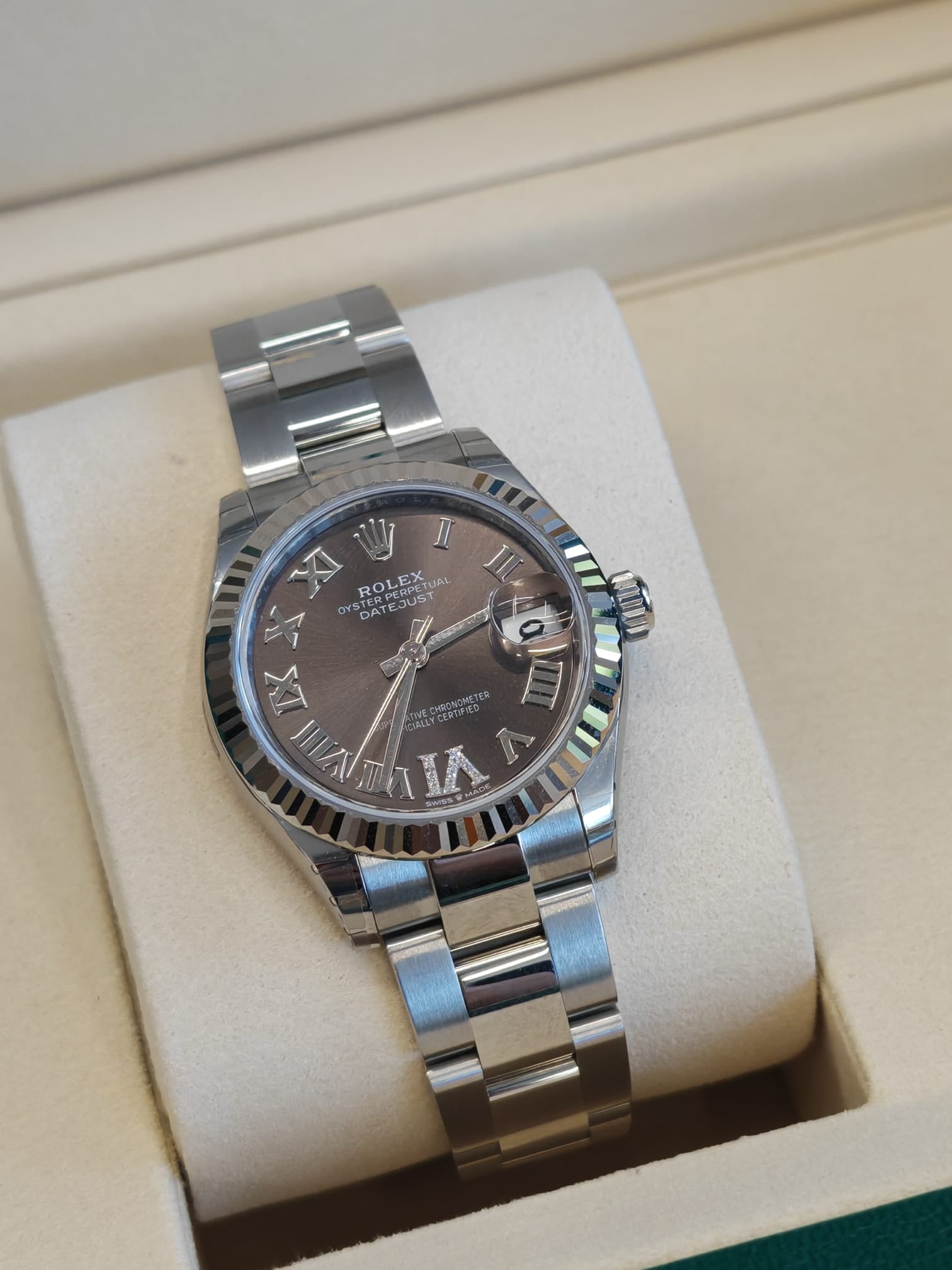 Rolex Datejust 31 278274 VI Grau Roman Oyster 2024