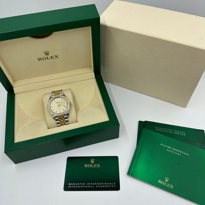 Rolex Datejust 36 126283RBR Champ Fluted Jubilee 2024