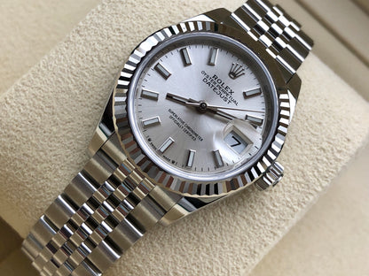 Rolex Lady-Datejust 279174 Silber Index Jubilee 2025