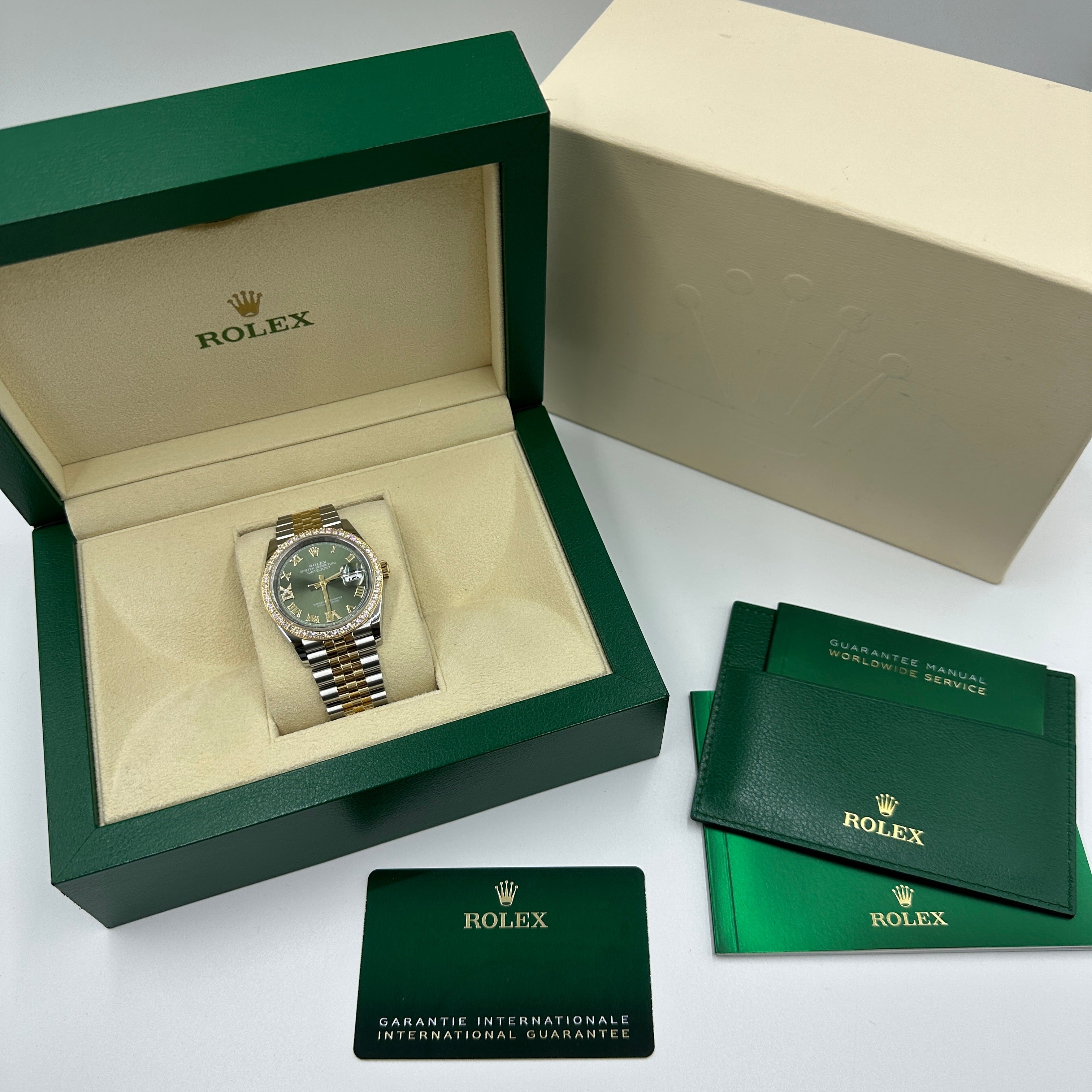 Rolex Datejust 36 126283RBR Grün VIIX Jubiläum 2024