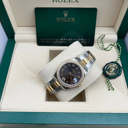 Rolex Datejust 31 278383RBR Grau VI Roman Oyster 2025