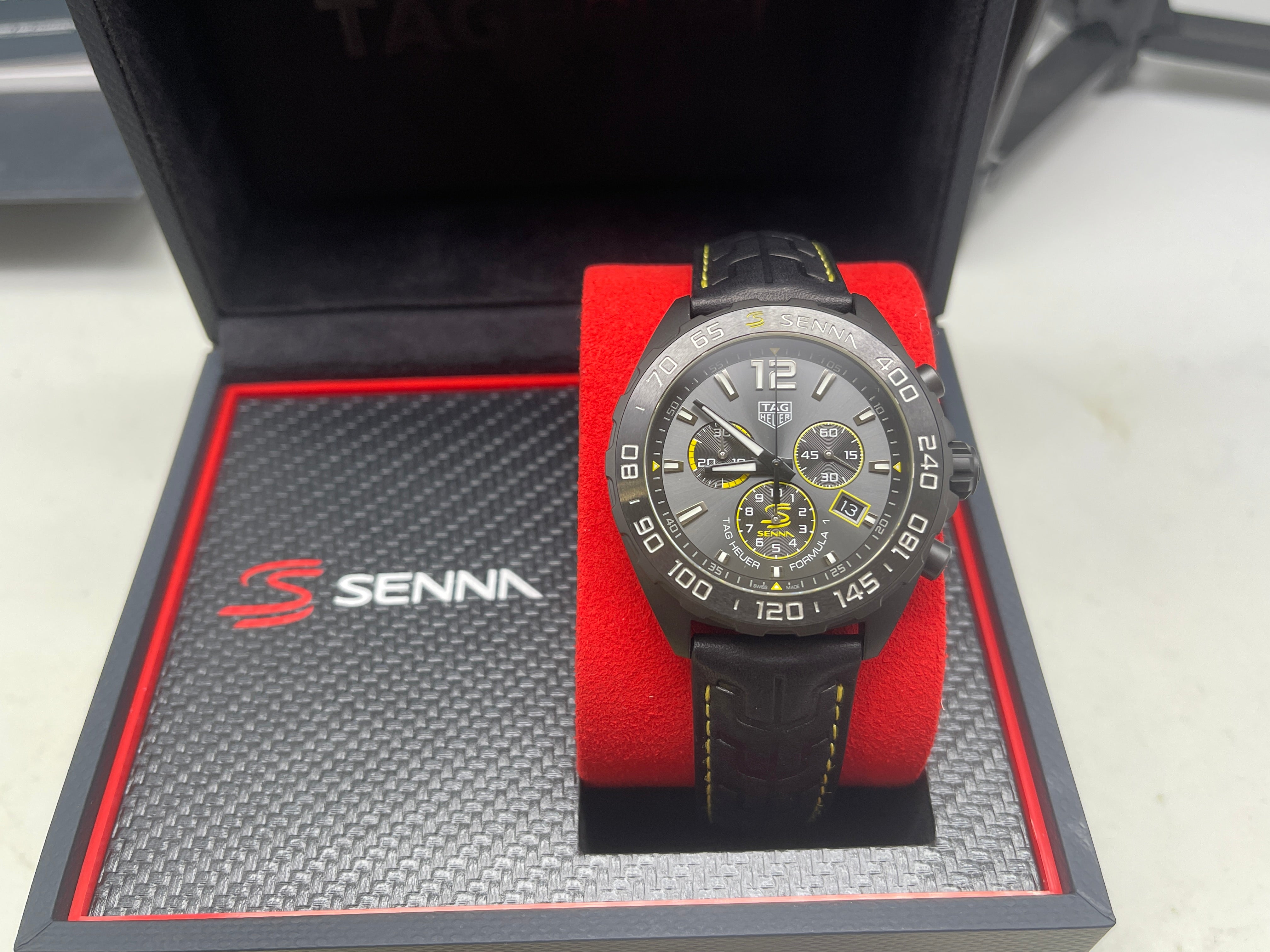 TAG Heuer Formel 1 Chronograph x Senna 43mm CAZ101AJ.FC6487 2025