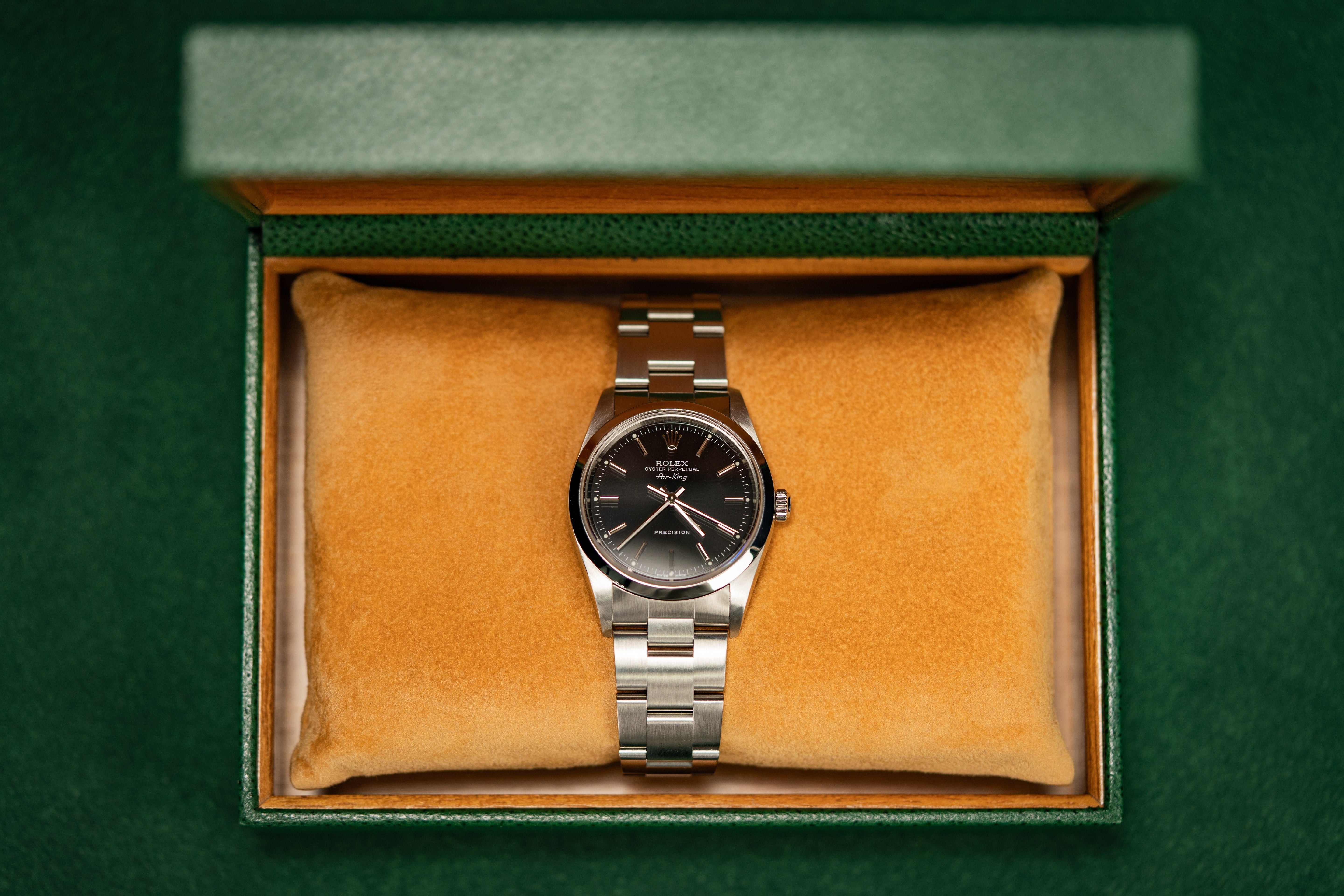 Rolex Air-King 14000M 2002 Schwarz