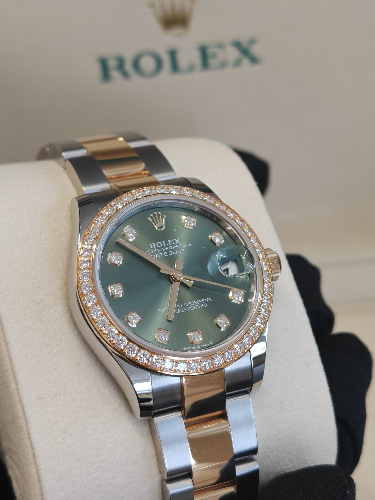Rolex Datejust 31  278383RBR G GREEN Oyster 2026
