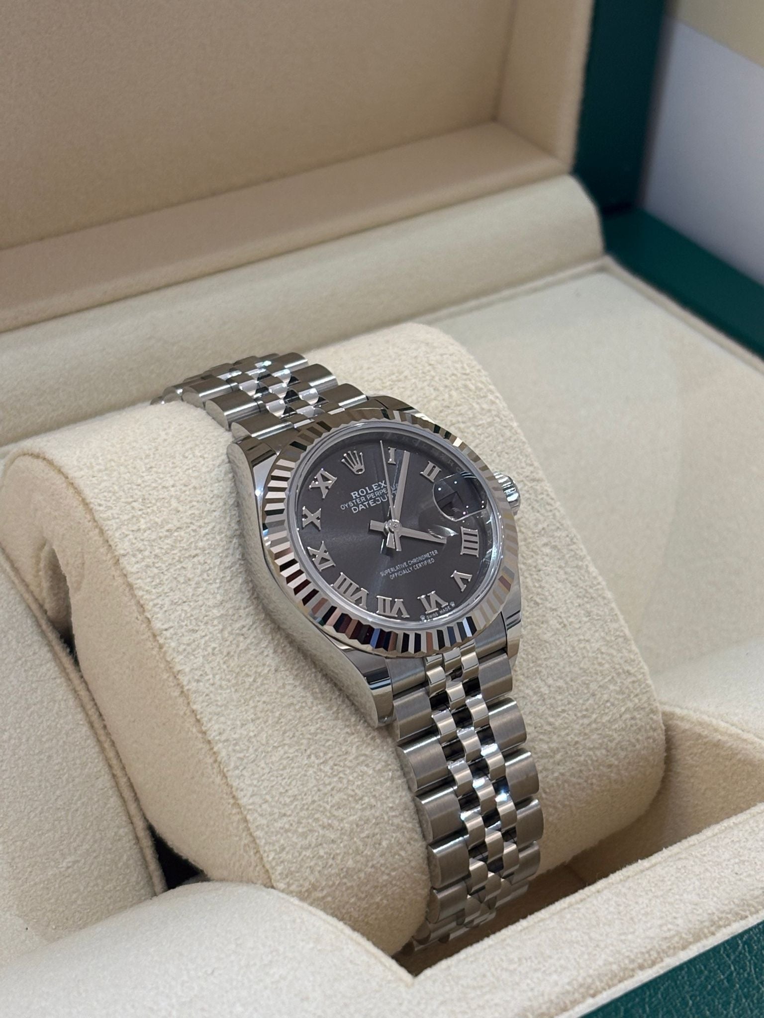 Rolex Lady-Datejust 279174 Grau Roman Oyster 2025