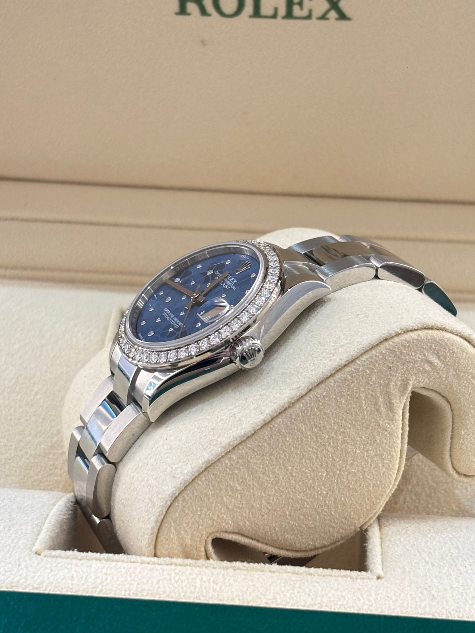 Rolex Datejust 31 278384RBR Blue Flower Oyster 2025