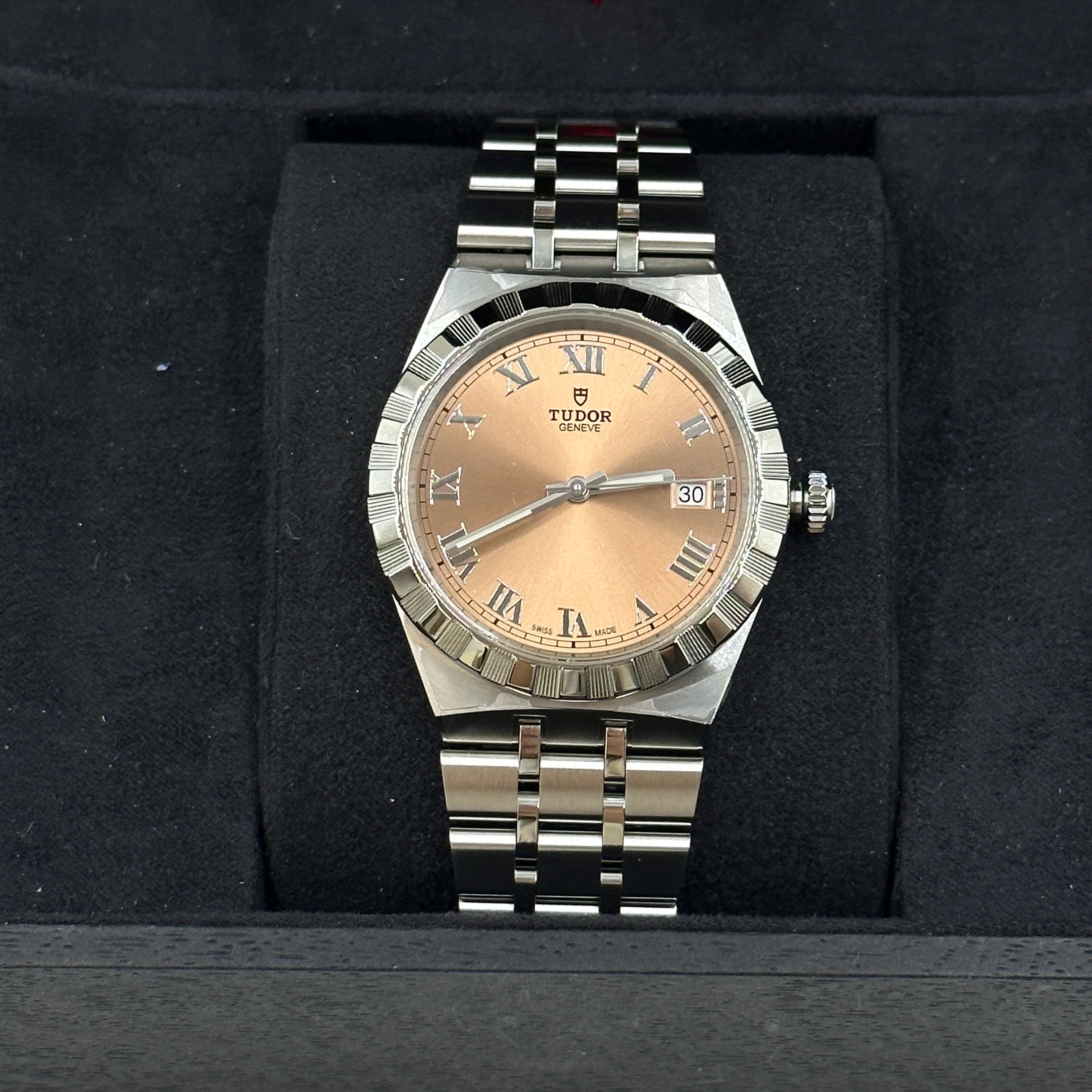 Tudor Tudor Royal 38 mm 28500-0007 Rosa Roman 2023