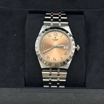 Tudor Tudor Royal 38 mm 28500-0007 Rosa Roman 2023