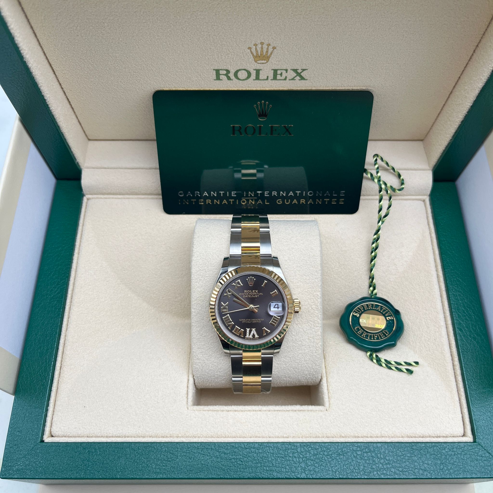 Rolex Datejust 31 278273 Grau VI Oyster 2025
