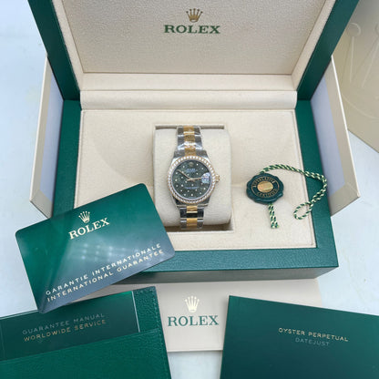 Rolex Datejust 31 278383RBR Grüne Blumenauster 2023