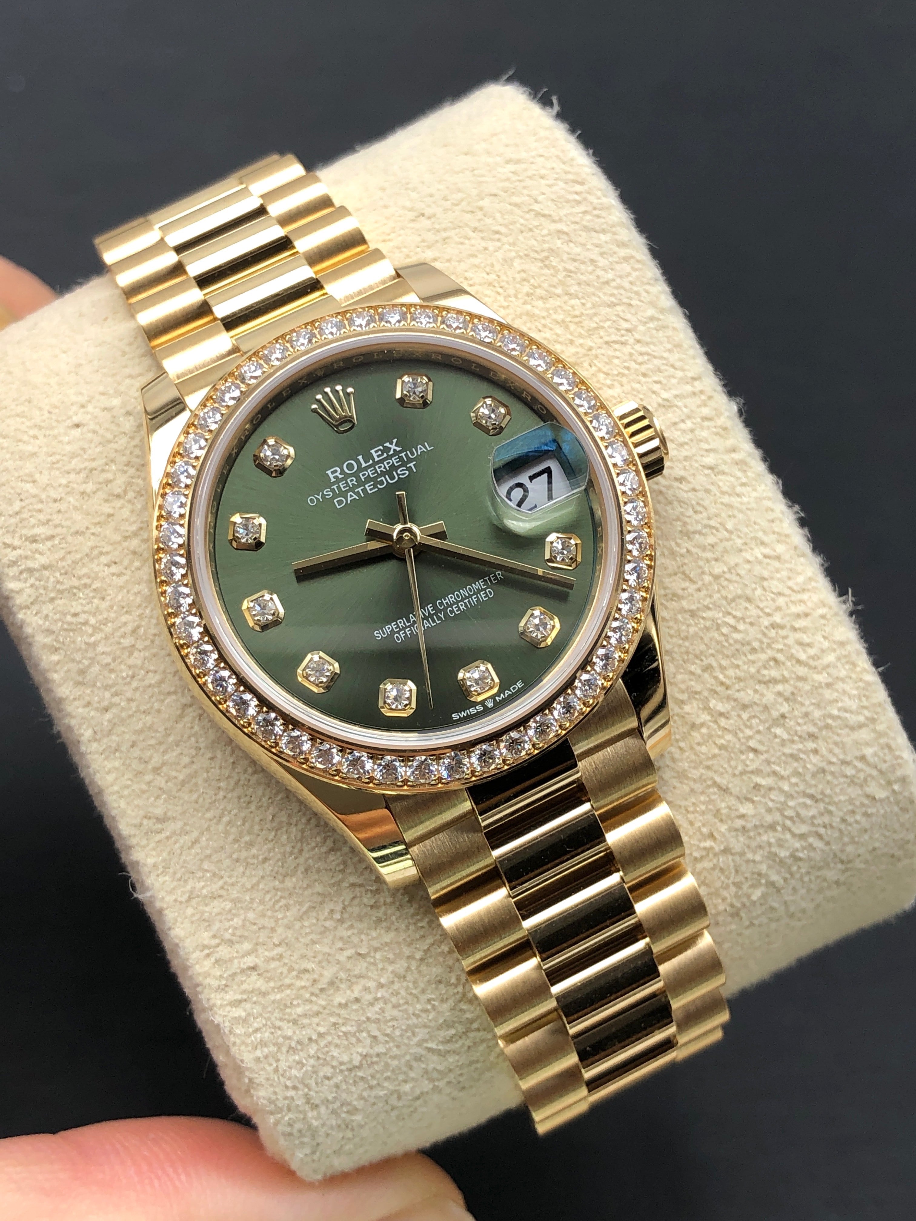 Rolex Datejust 31 278288RBR Diamonds Green m278288rbr-0007 2026