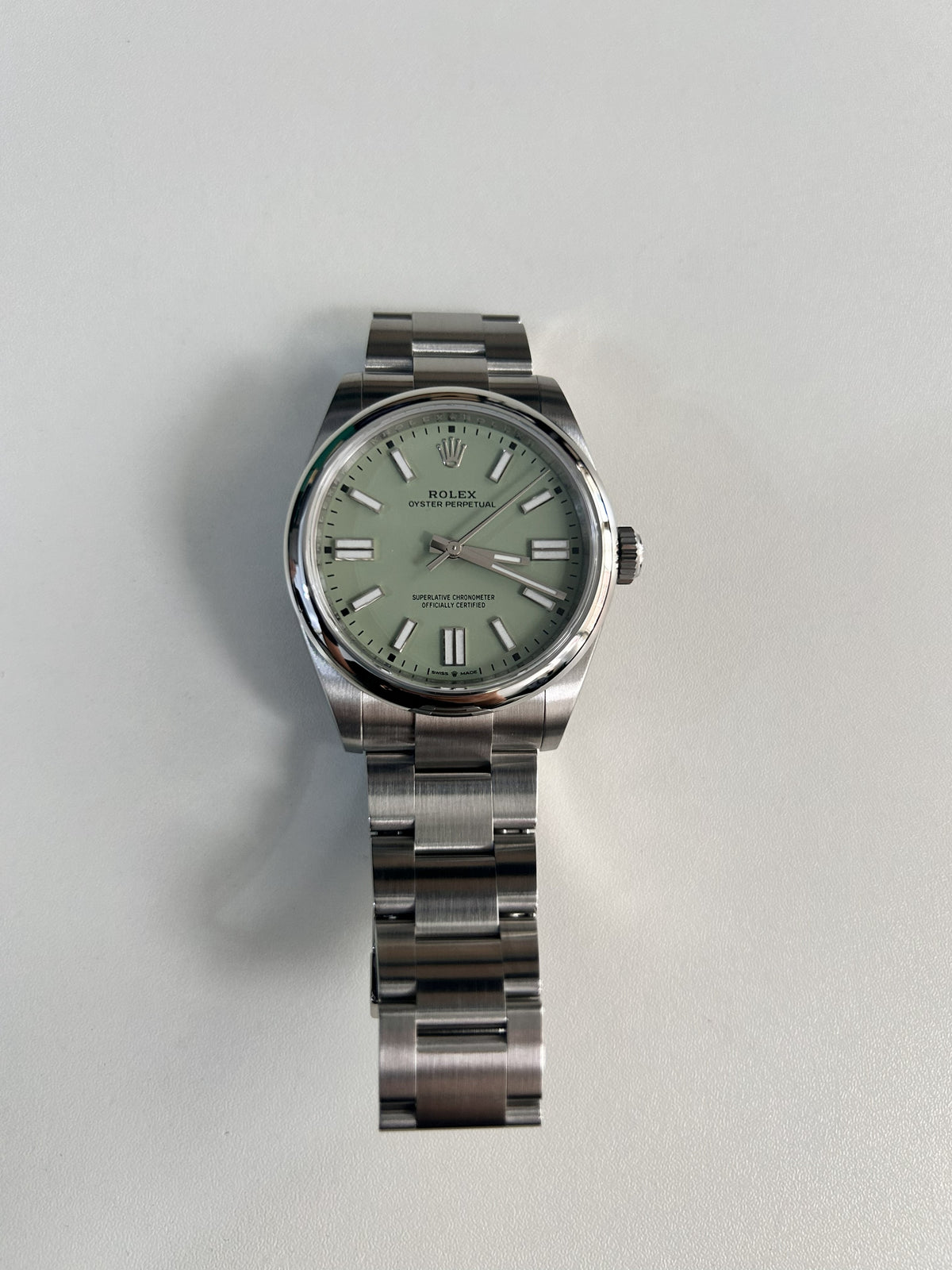 Rolex Oyster Perpetual 134300 Pistachio Green m134300-0006 2026