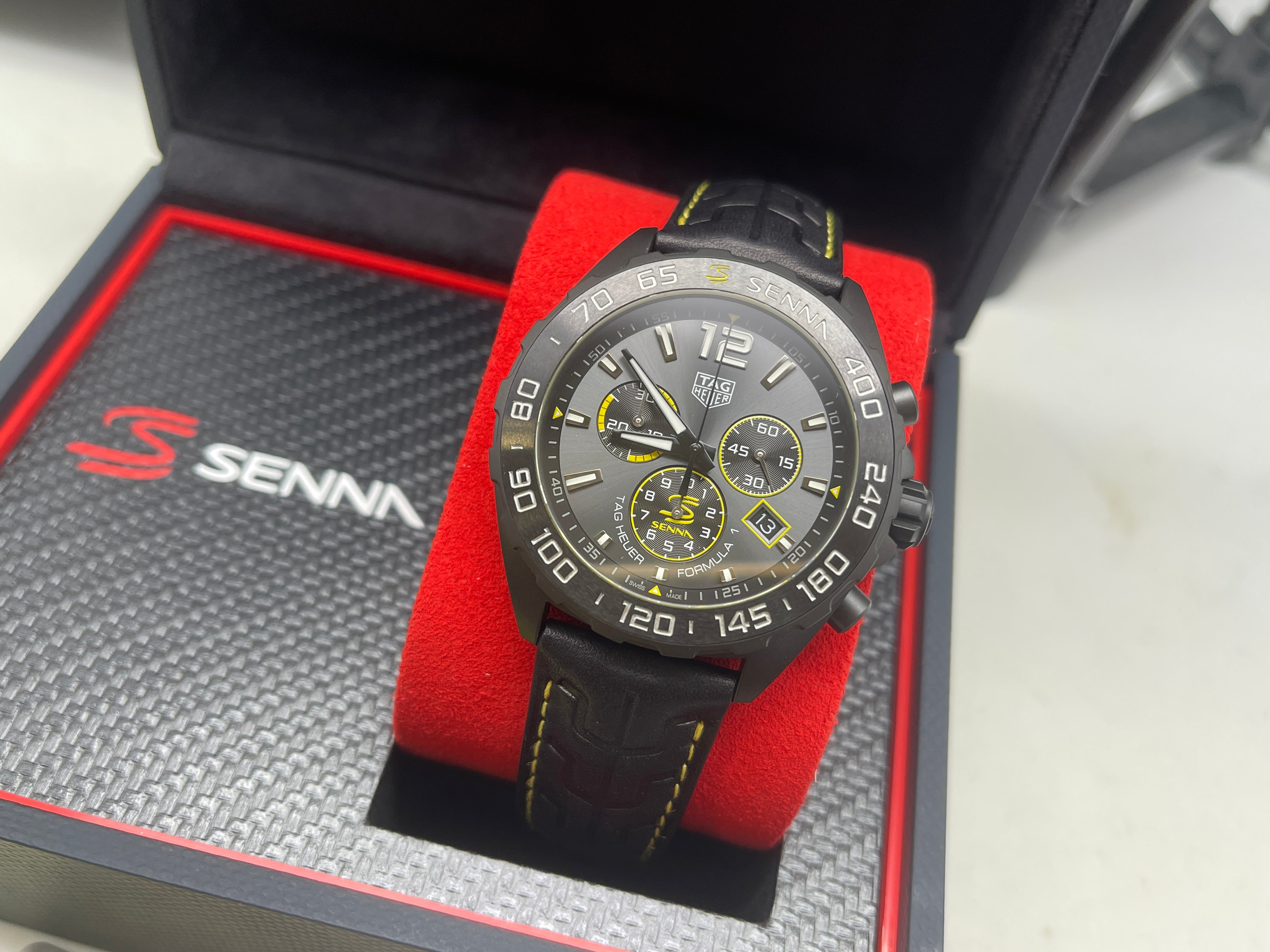 TAG Heuer Formel 1 Chronograph x Senna 43mm CAZ101AJ.FC6487 2025