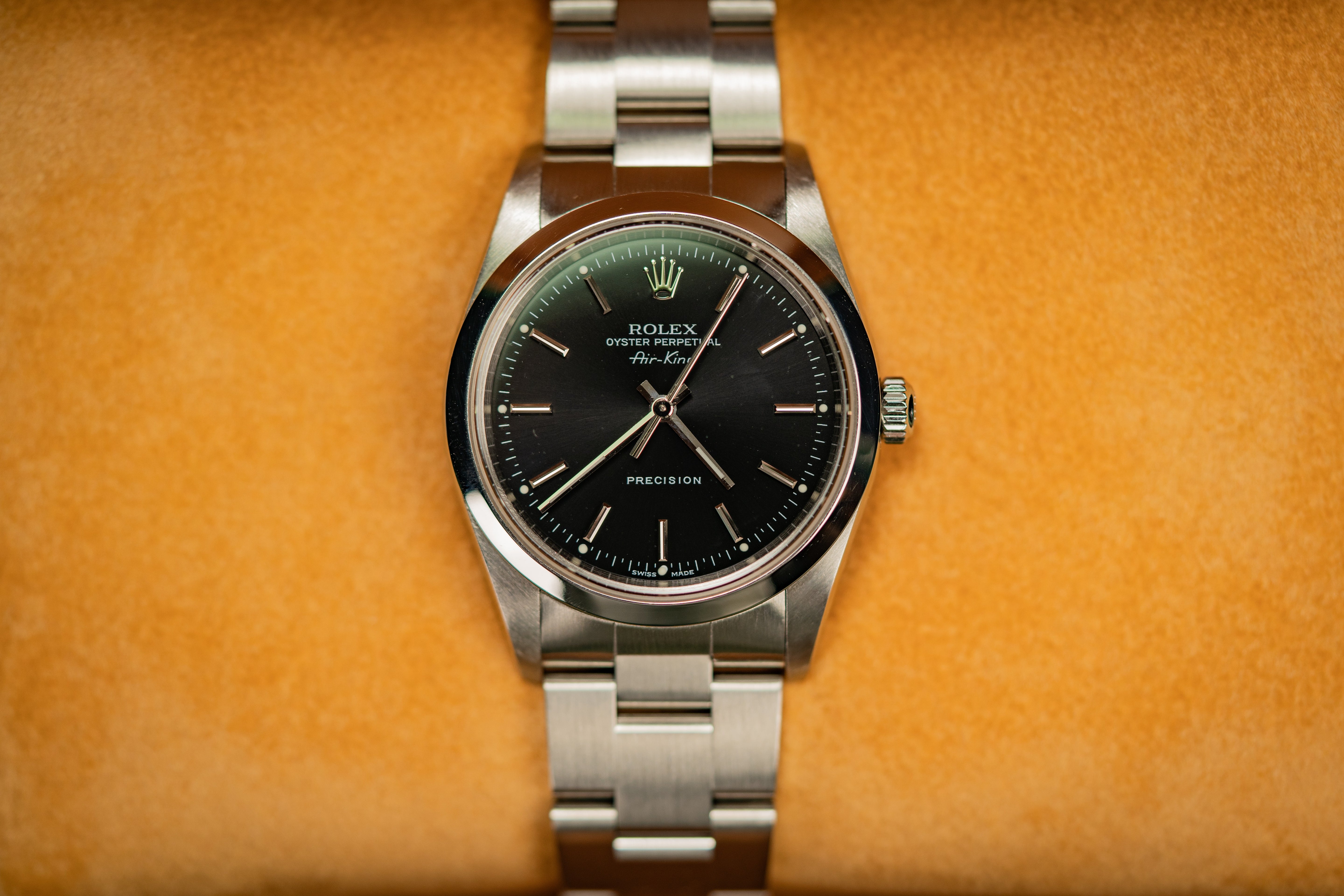 Rolex Air-King 14000M 2002 Schwarz