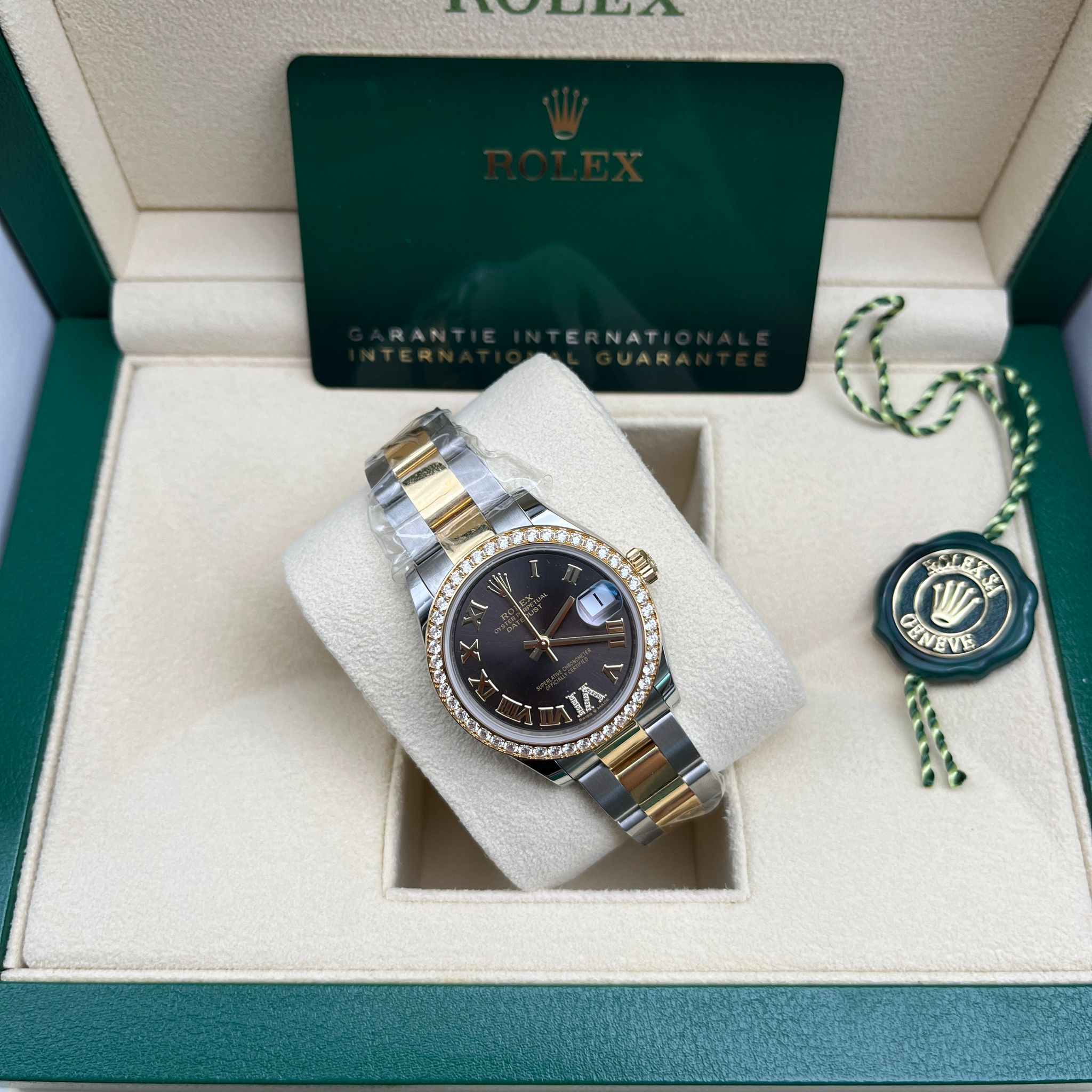 Rolex Datejust 31 278383RBR Grau VI Roman Oyster 2025