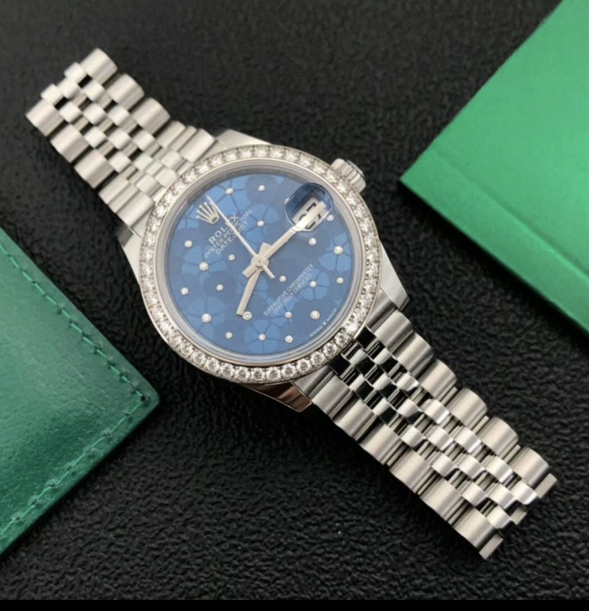 Rolex Datejust 31 278384RBR Blaue Blume Jubiläum 2025