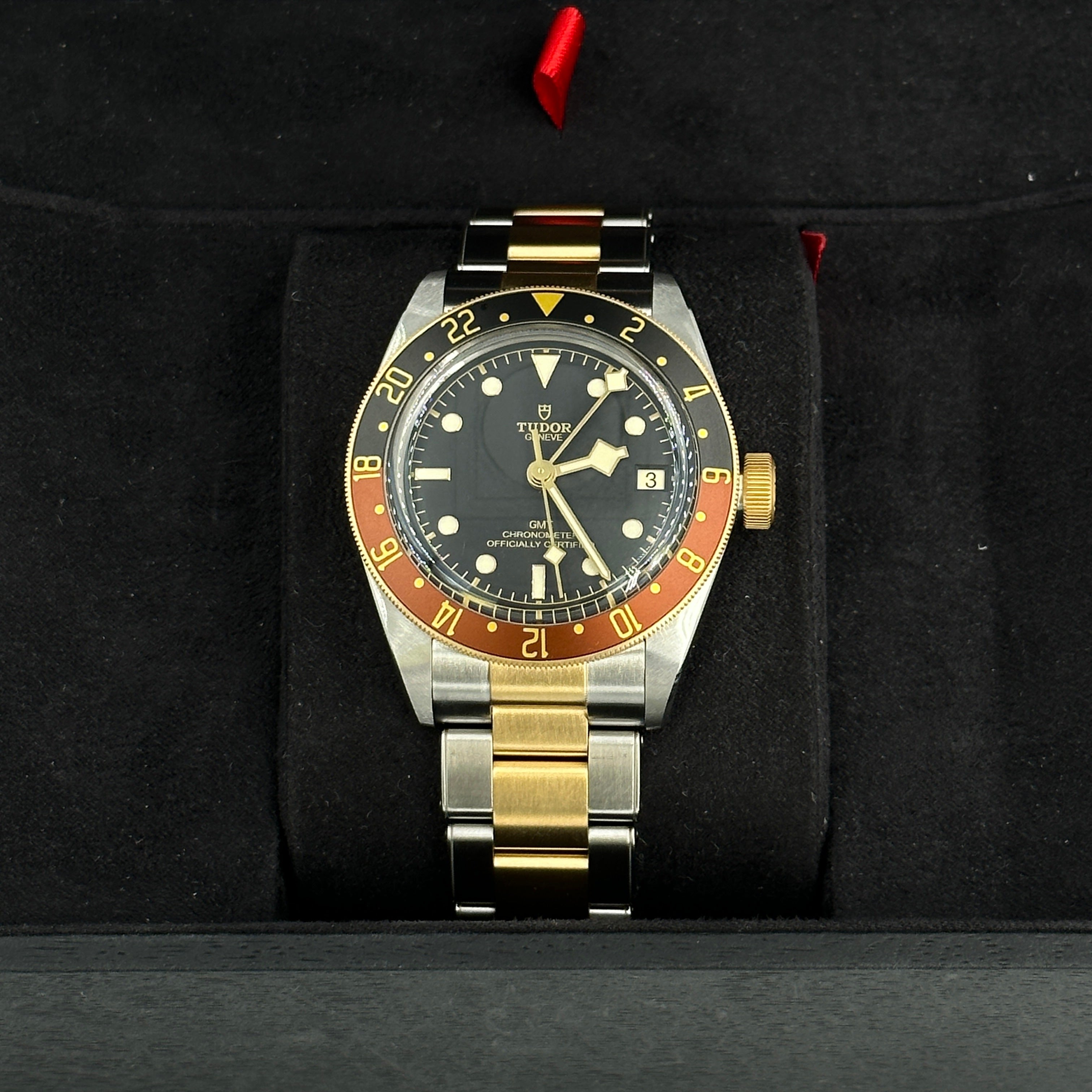 Tudor Black Bay GMT 41 mm 79833Mn-0001 Schwarzer Stahl 2024