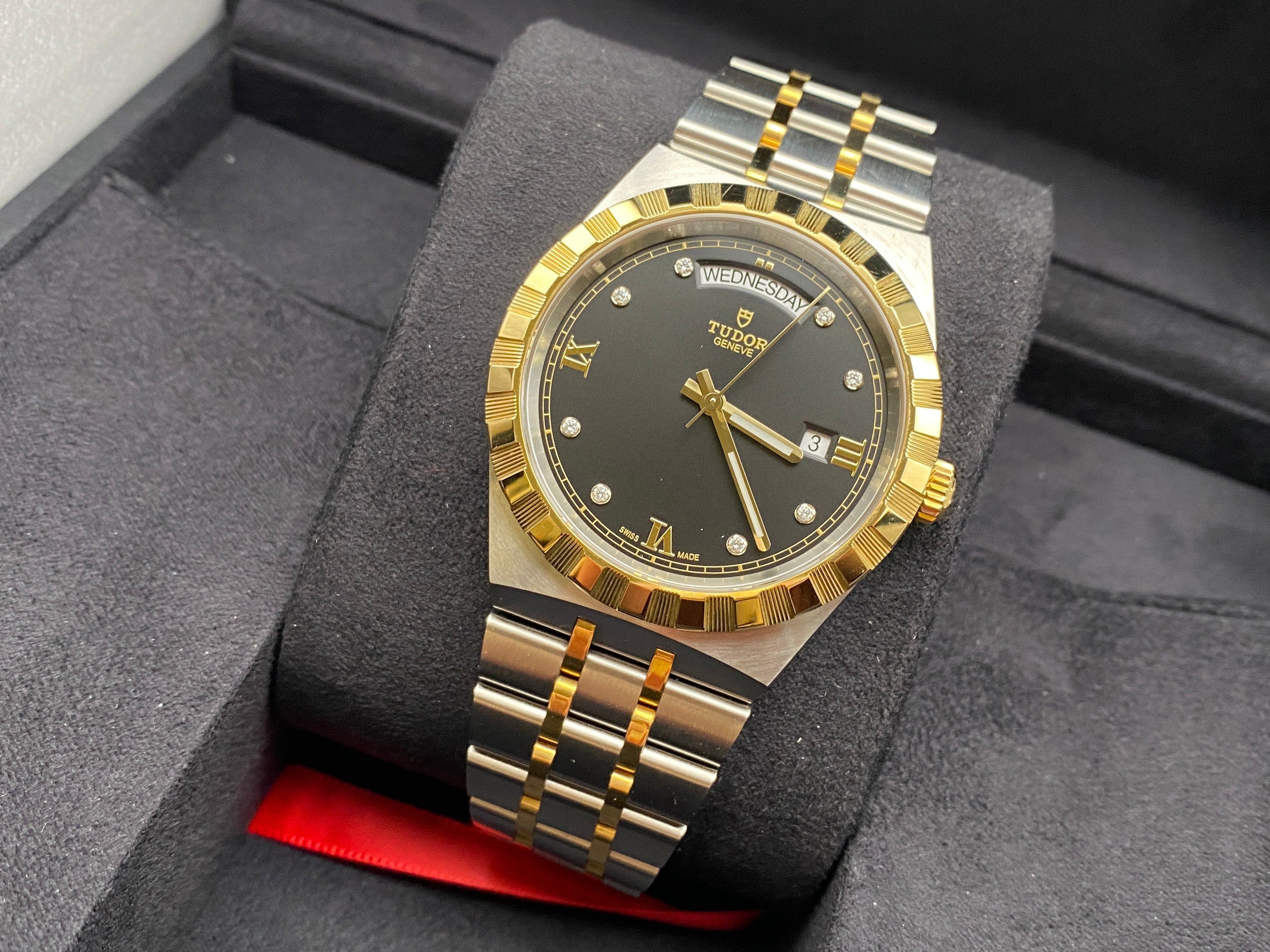 Tudor Tudor Royal 41 mm 28603-0005 Schwarze Diamanten 2023